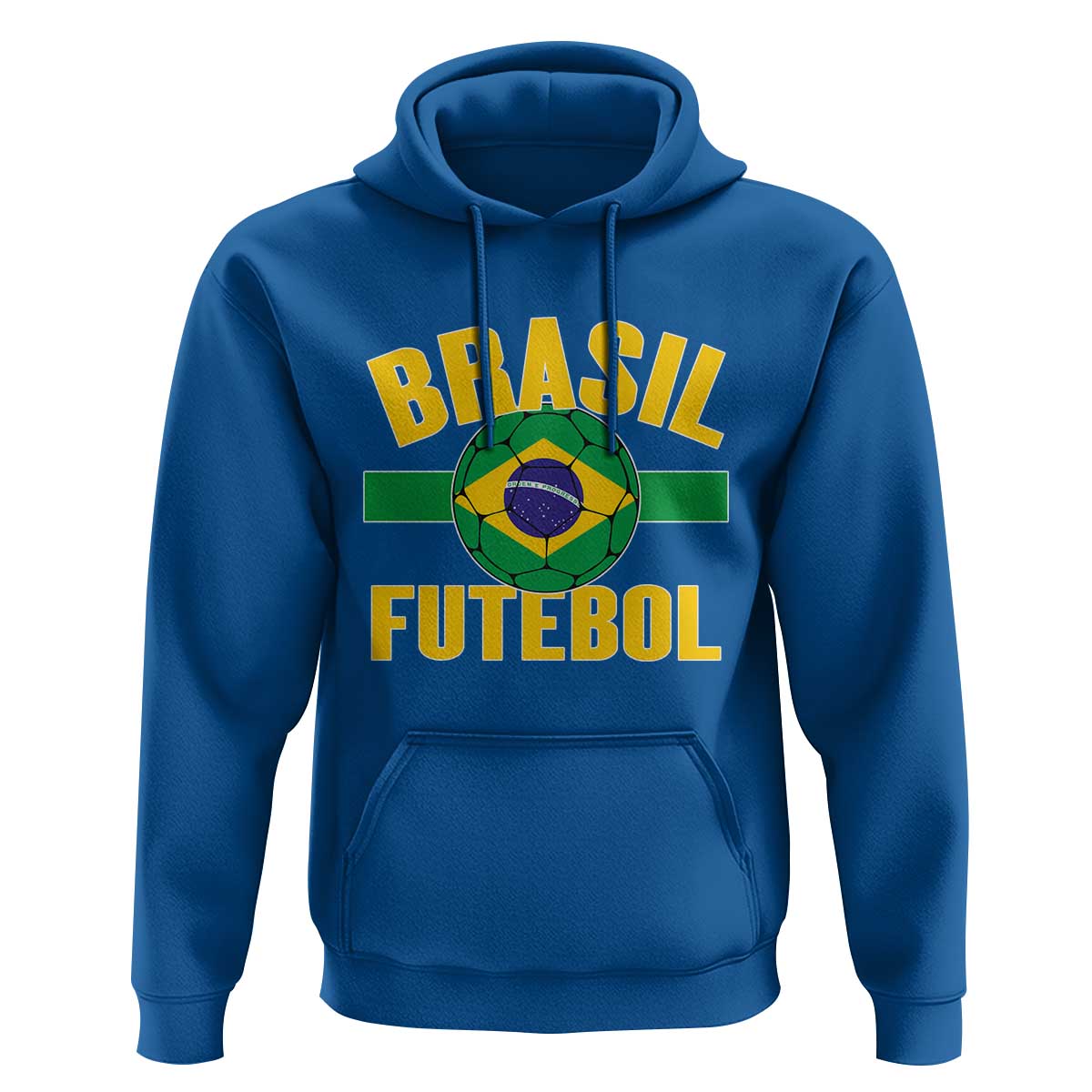 Brazil Soccer Football Fan Brasil Flag Hoodie