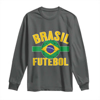 Brazil Soccer Football Fan Brasil Flag Long Sleeve Shirt