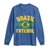 Brazil Soccer Football Fan Brasil Flag Long Sleeve Shirt