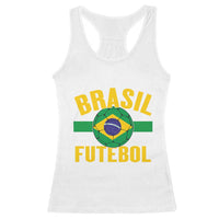 Brazil Soccer Football Fan Brasil Flag Racerback Tank Top