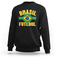Brazil Soccer Football Fan Brasil Flag Sweatshirt