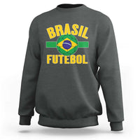 Brazil Soccer Football Fan Brasil Flag Sweatshirt