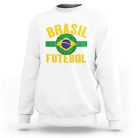 Brazil Soccer Football Fan Brasil Flag Sweatshirt