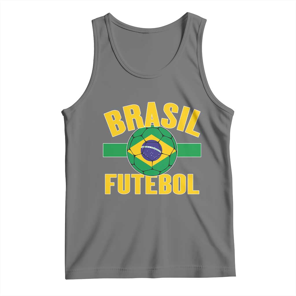 Brazil Soccer Football Fan Brasil Flag Tank Top