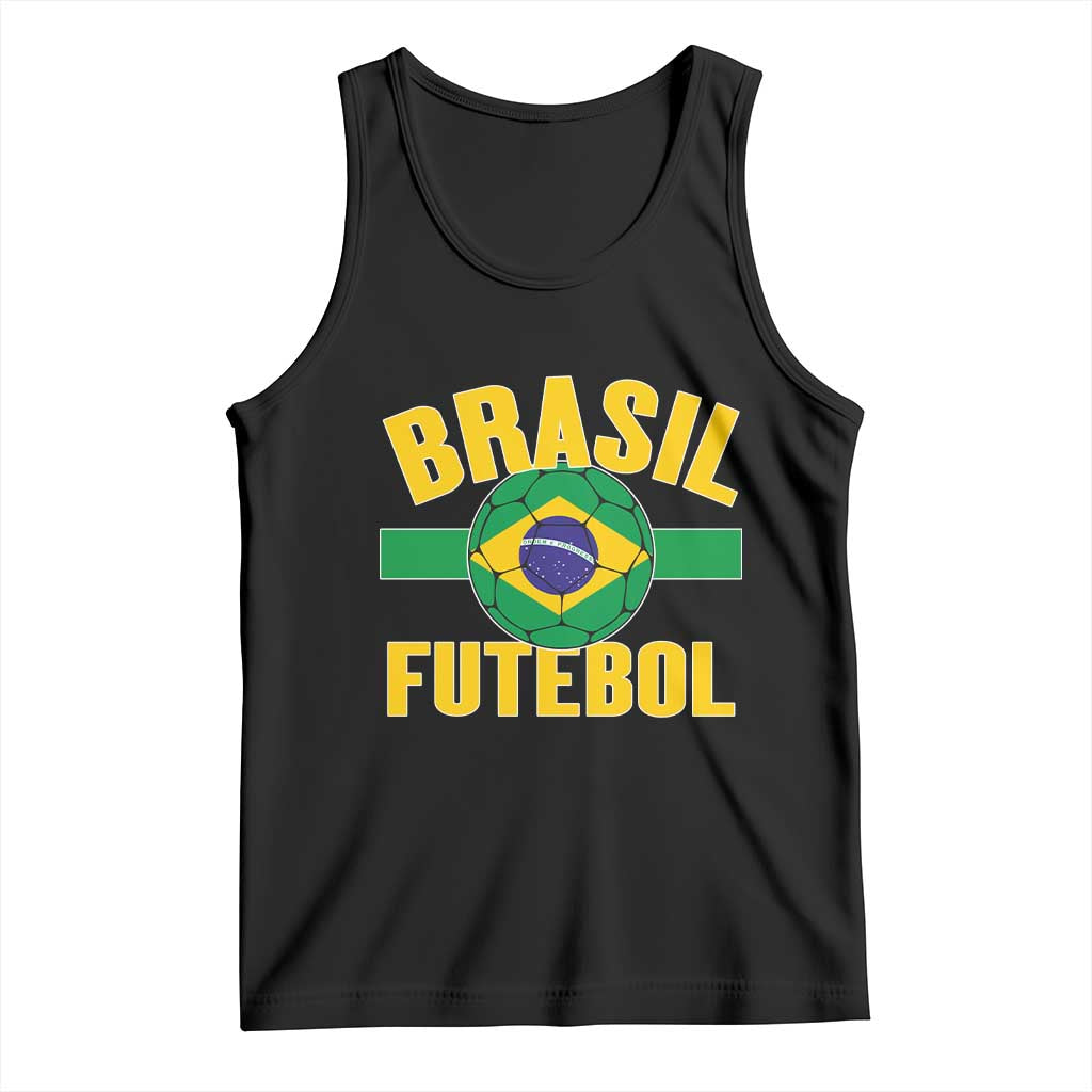 Brazil Soccer Football Fan Brasil Flag Tank Top