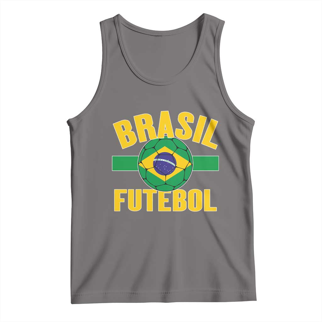 Brazil Soccer Football Fan Brasil Flag Tank Top