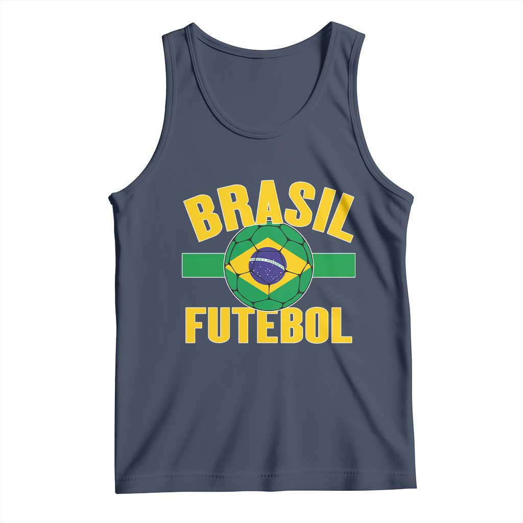 Brazil Soccer Football Fan Brasil Flag Tank Top