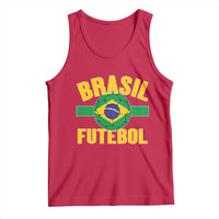 Brazil Soccer Football Fan Brasil Flag Tank Top