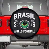 Brasil Flag Brazil Soccer Football Fan Spare Tire Cover