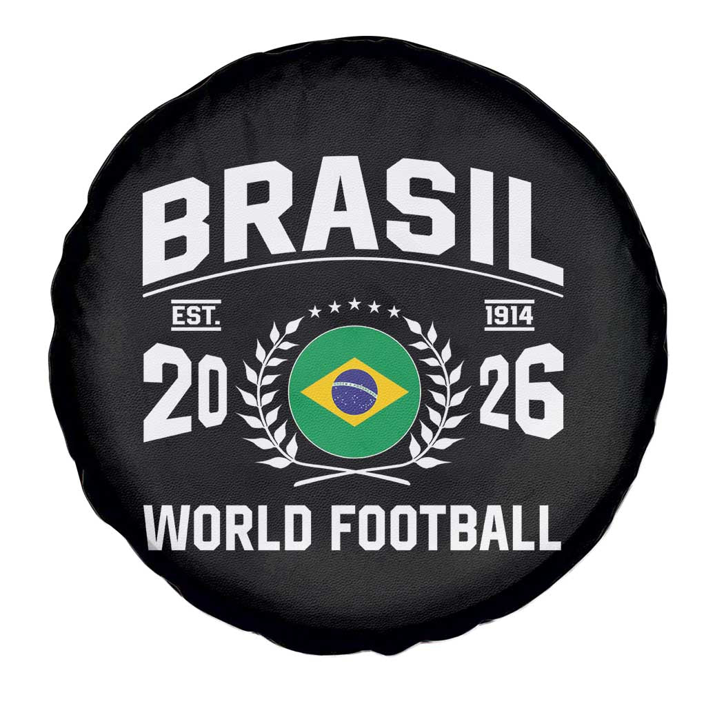 Brasil Flag Brazil Soccer Football Fan Spare Tire Cover