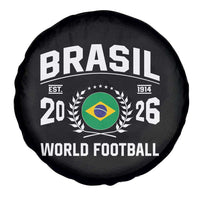 Brasil Flag Brazil Soccer Football Fan Spare Tire Cover