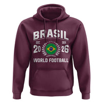 Brasil Flag Brazil Soccer Football Fan Hoodie