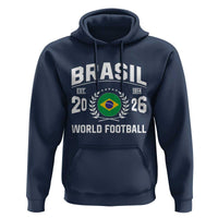 Brasil Flag Brazil Soccer Football Fan Hoodie