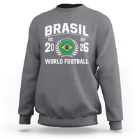 Brasil Flag Brazil Soccer Football Fan Sweatshirt