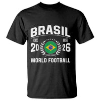 Brasil Flag Brazil Soccer Football Fan T Shirt