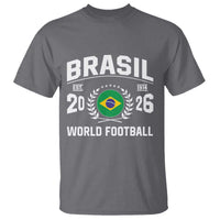 Brasil Flag Brazil Soccer Football Fan T Shirt