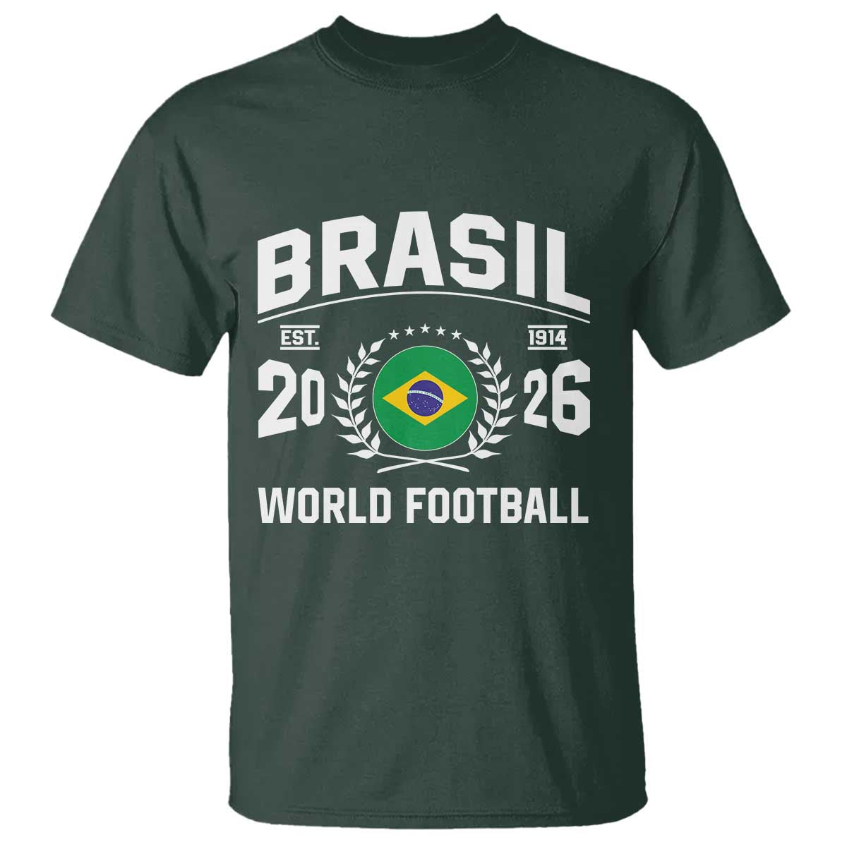Brasil Flag Brazil Soccer Football Fan T Shirt