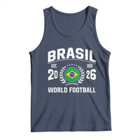 Brasil Flag Brazil Soccer Football Fan Tank Top