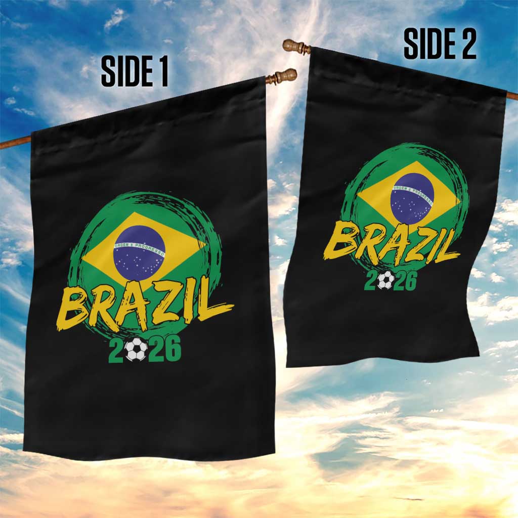 Brazil Soccer Fan Brasil Flag Garden Flag Brazilian Football Game Day Supporter