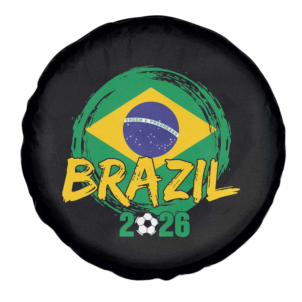 Brazil Soccer Fan Brasil Flag Spare Tire Cover Brazilian Football Game Day Supporter