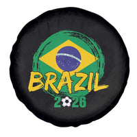 Brazil Soccer Fan Brasil Flag Spare Tire Cover Brazilian Football Game Day Supporter