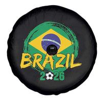 Brazil Soccer Fan Brasil Flag Spare Tire Cover Brazilian Football Game Day Supporter