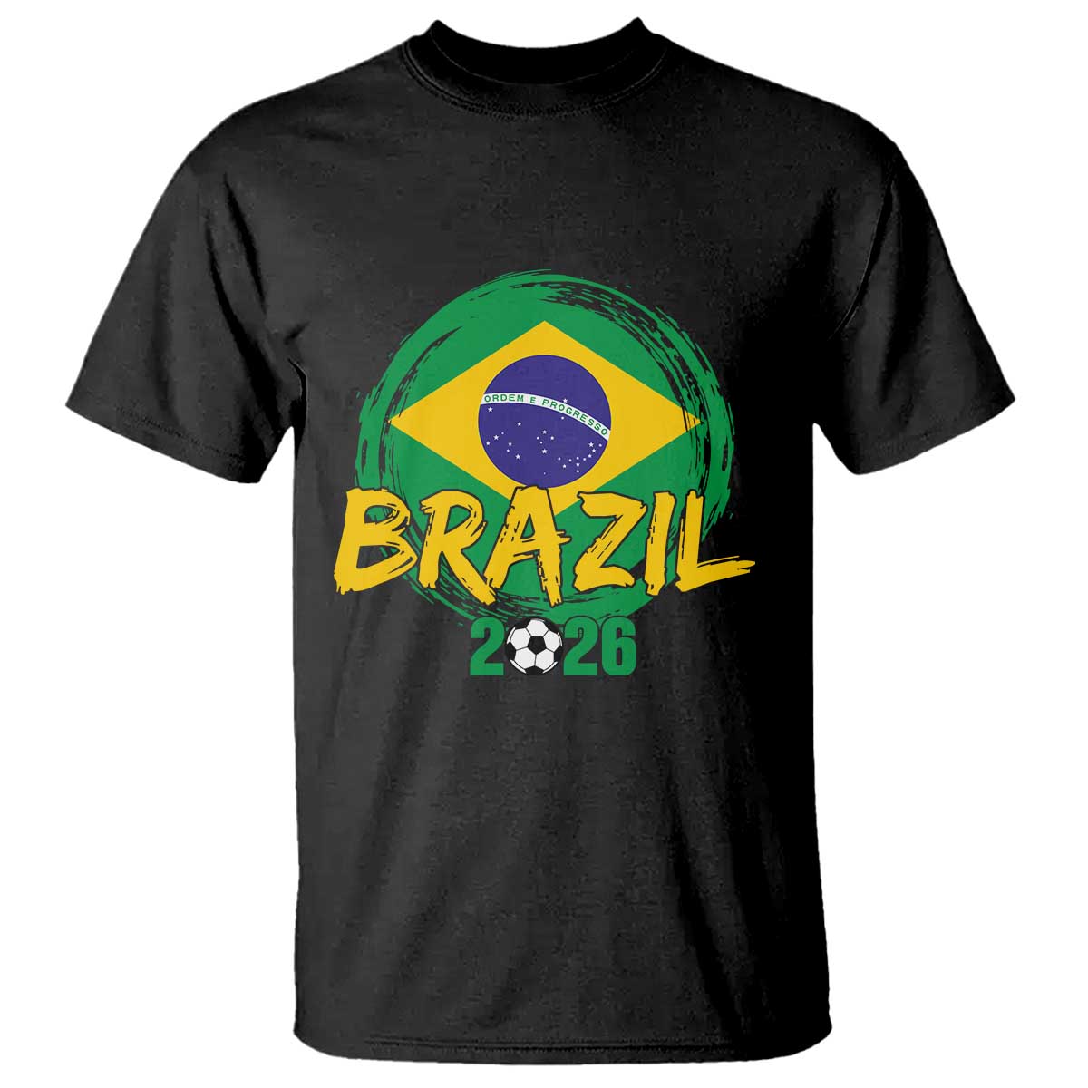 Brazil Soccer Fan Brasil Flag T Shirt Brazilian Football Game Day Supporter