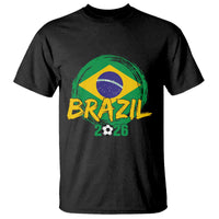 Brazil Soccer Fan Brasil Flag T Shirt Brazilian Football Game Day Supporter