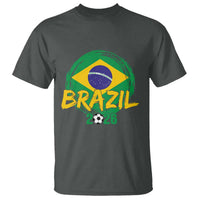 Brazil Soccer Fan Brasil Flag T Shirt Brazilian Football Game Day Supporter