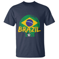 Brazil Soccer Fan Brasil Flag T Shirt Brazilian Football Game Day Supporter