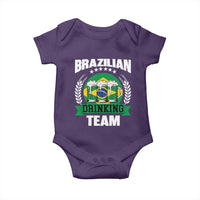 Brazil Drinking Team Baby Onesie Funny Brazilian Flag Beer Party Gift