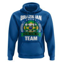 Brazil Drinking Team Hoodie Funny Brazilian Flag Beer Party Gift