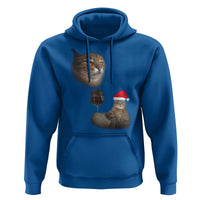 Funny Cat Christmas Hoodie Cats Drinking Wine Oddly Specific Meme - Wonder Print Shop