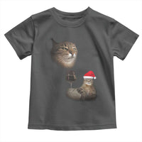 Funny Cat Christmas Toddler T Shirt Cats Drinking Wine Oddly Specific Meme - Wonder Print Shop