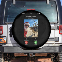 Santa Christmas Meme Spare Tire Cover Reindeer Video Call - Wonder Print Shop