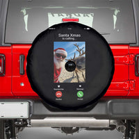 Santa Christmas Meme Spare Tire Cover Reindeer Video Call - Wonder Print Shop
