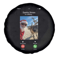 Santa Christmas Meme Spare Tire Cover Reindeer Video Call - Wonder Print Shop