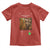 Funny Bigfoot Christmas Toddler T Shirt Sasquatch Video Call Meme - Wonder Print Shop