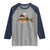 Funny Misspelled Fish Christmas Meme Raglan Shirt - Wonder Print Shop