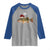 Funny Misspelled Fish Christmas Meme Raglan Shirt - Wonder Print Shop