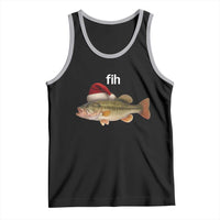 Funny Misspelled Fish Christmas Meme Tank Top - Wonder Print Shop