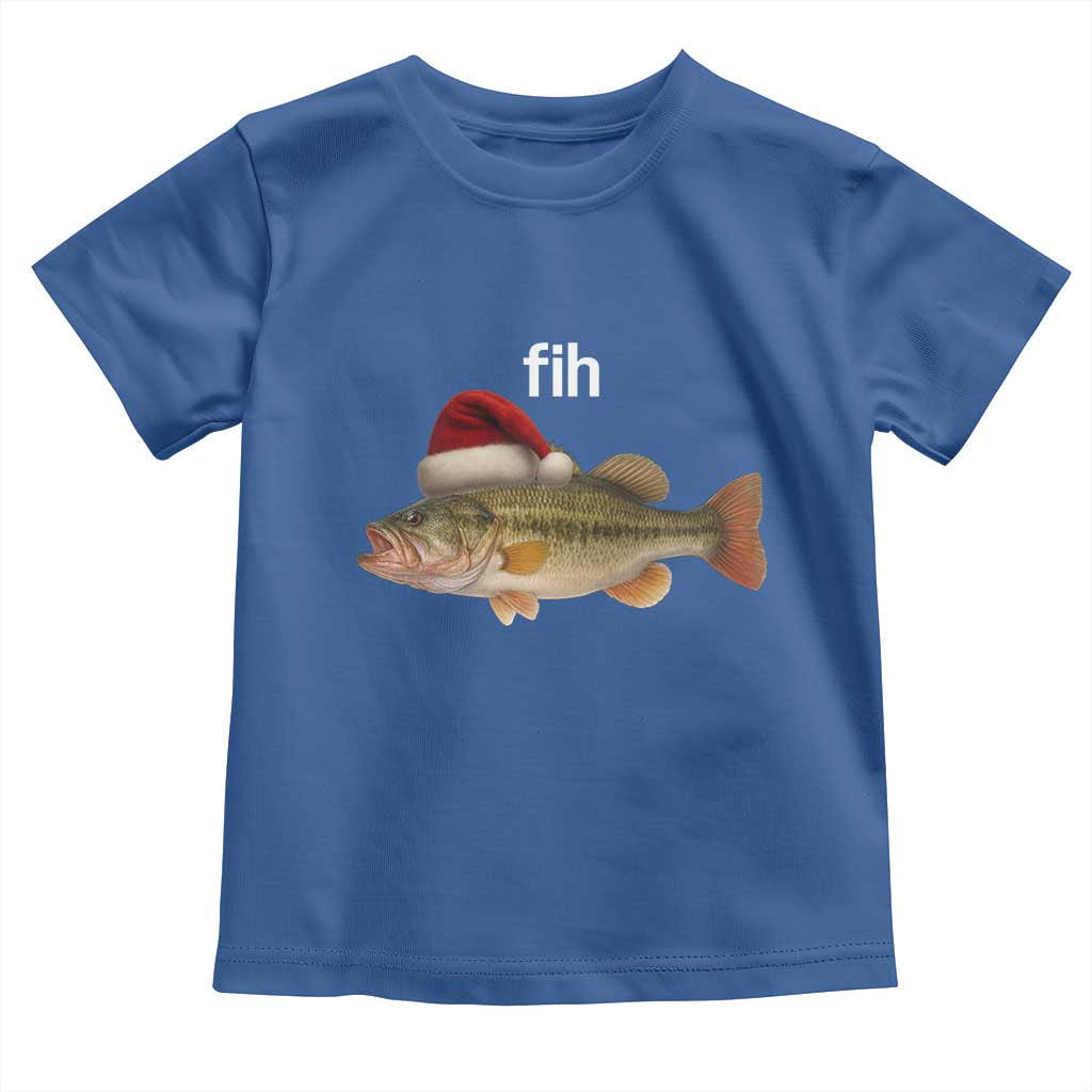Funny Misspelled Fish Christmas Meme Toddler T Shirt - Wonder Print Shop