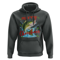 Bass Fish Christmas Hoodie Merry Chrisbass - Wonder Print Shop