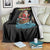 Santa Fishing Christmas Throw Blanket Funny Fisherman Merry Chrisbass Xmas - Wonder Print Shop