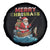 Santa Fishing Christmas Spare Tire Cover Funny Fisherman Merry Chrisbass Xmas - Wonder Print Shop