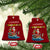 Santa Fishing Xmas Ceramic Ornament Funny Fisherman Merry Chrisbass Xmas - Wonder Print Shop