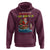 Santa Fishing Christmas Hoodie Funny Fisherman Merry Chrisbass Xmas - Wonder Print Shop