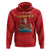 Santa Fishing Christmas Hoodie Funny Fisherman Merry Chrisbass Xmas - Wonder Print Shop