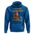 Santa Fishing Christmas Hoodie Funny Fisherman Merry Chrisbass Xmas - Wonder Print Shop