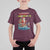 Santa Fishing Christmas T Shirt For Kid Funny Fisherman Merry Chrisbass Xmas - Wonder Print Shop